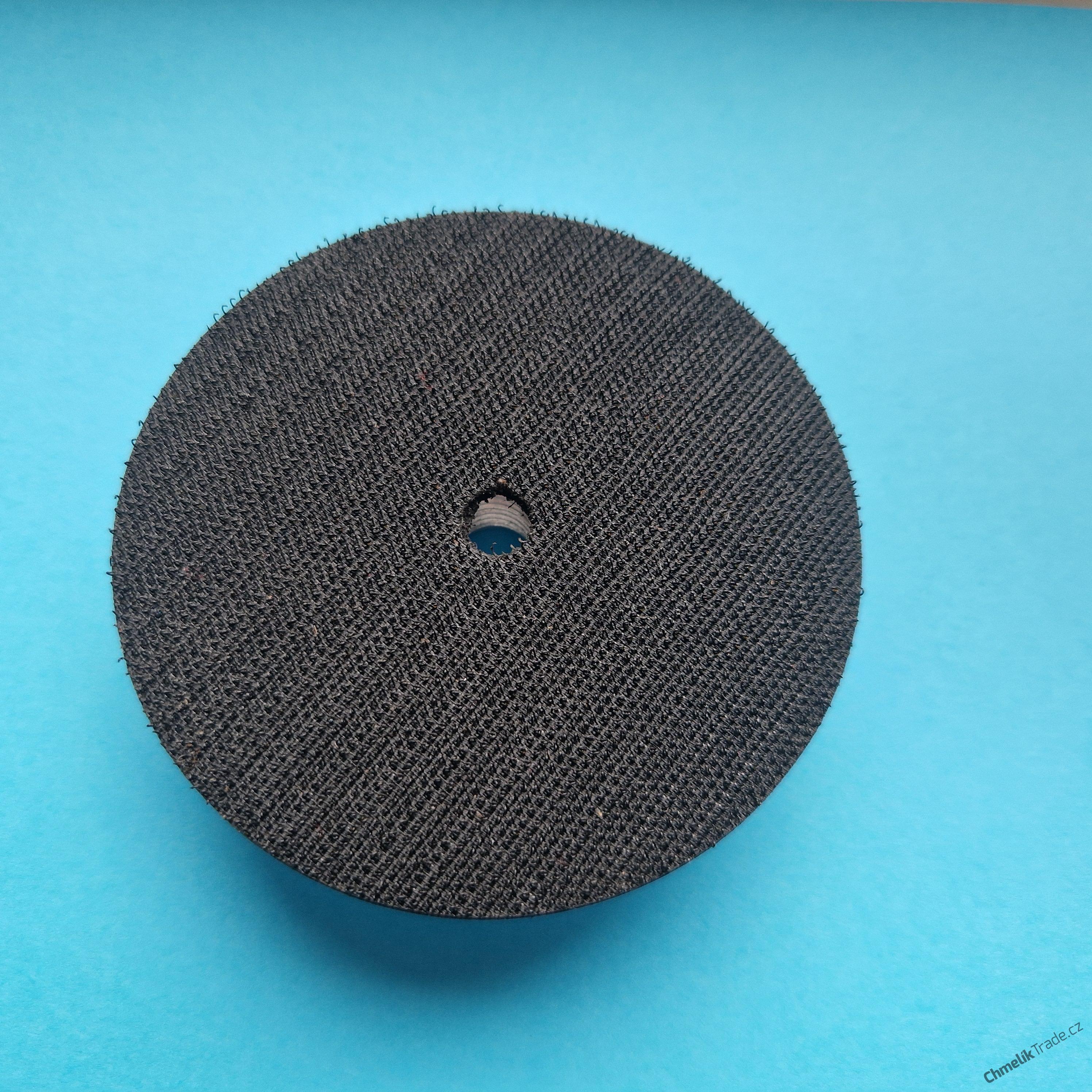 Hliníkový unašeč pro diamantové pady se suchým zipem, průměr 100 mm M14